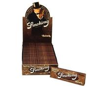 Smoking Rolling Paper Standard Brown Unlbleached 1 1/4 Box of 25 Booklets