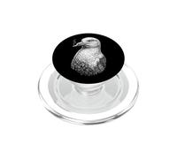 Smoking Seagull Funny Avian Cigarette Smoker Bird PopSockets PopGrip for MagSafe