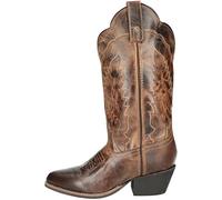 Smoky Mountain Boots Women's Amanda, Brown Distress, Wide