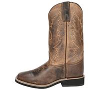 Smoky Mountain Boys' Snake Print Cowboy Boot Round Toe