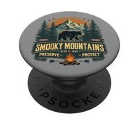 Smoky Mountains Bear Adventure Nature Lovers PopSockets Adhesive PopGrip