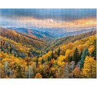 Smoky Mountains National Park Funny Jigsaw Perfect for Brain Puzzle Lovers Vibrant Illustrations and Quality Piece Great Gift Idea Wooden Puzzles_1000pcs
