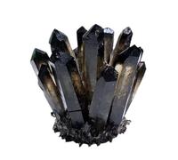 Smoky Quartz Crystal Cluster Clear Quartz Crystal Cluster Crystal Rock Crystal Cluster Enery Decoration,500~600g