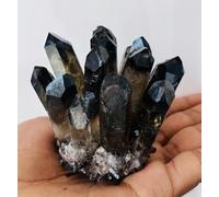 Smoky Quartz Crystal Cluster, Smoky Quartz Crystal geode, raw Gemstone,Quartz Crystal Cluster,Mineral Specimen,Crystal Gifts,Crystal Healing Mertaphysical Meditation Home Office Deor