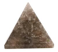 Smoky Quartz Crystal Pyramid 2 Inch - Premium Crystal Gifts for Healing Crystals Enthusiasts - Meditation, Energy Balancing, and Spiritual Decorative Display Christmas Stocking Gifts.
