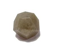 Smoky Quartz Dodecahedron Gemstone Original Crystal Natural Authentic Good Luck Genuine Divine Holy Pious Metaphysical Size 20Mm To 40Mm Approx-B0CGNTTFDD