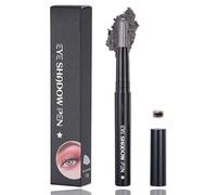 Smoky Silver Eye Shadow Stick - Long-Lasting Waterproof Cream Eyeshadow Pencil with Metallic Shimmer, Smooth Blendable Texture, Easy Twist-Up Design (03#Smoky Silver)