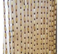 Smongdelis 45 Strands Colorful Boho Hippie Door Beads Curtain, Hanging Wood Beaded Curtain for Doorways 36 Inches x 79 Inches (Rainbow-3)