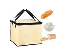 SMoonga Dough Proofer Warmer Portable, Proofing Box With Handle,Adjustable with Warming Mat, Reusable, Low-temperature Heating for Making Bread, Yogurt, Natto