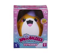 Smooshzees Cutezees Finn, Yellow Shark, Collectable Characters, Supersoft, Cuddly and Squishy!