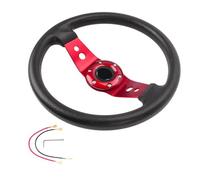 Smooth 320mm Hurrying Steering Permanent Aluminum Frame Strengthened Driving Response For Replication And Real Automobiles Aluminum Mixture ABS Model Hurrying Wheel