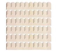 Smooth and Durable Design: The scalloped wood trim features smooth surfaces that enhance its aesthetic appeal while ensuring a splinter-free touch, making it ideal for crafting decorative frames or en