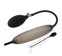 Smooth and Inflatable Sounding Rod Penis Plug, Male Special Stretcher for Easy Urination, Cock Training Set -D08UK