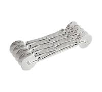Smooth And Wave Pasta Cutters 5 Wheels Ø 5.5 Stainless Steel Thermohauser