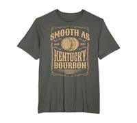 Smooth As Kentucky Bourbon Whisky Drinking T-Shirt