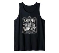 Smooth As Tennessee Whiskey Bold Serif Tank Top