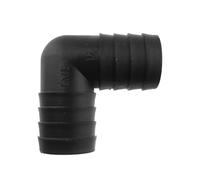 Smooth Bore Dust Suction Hose 40mm (1.575") with Corrugated Extraction Pipe Connectors Clips Irrigation Pond Garden Industrial (40mm (1.575") - Elbow Connector)