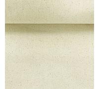 Smooth Canvas Fabric by the Metre for Curtains, Upholstery Chairs or Sofas. Fabric 3 x 1.70 Metres. Pique"Panama" Raw 100% Cotton, 270 Gr/M2