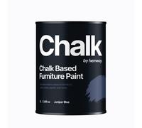Smooth Chalky Finish Flat Matt Chalk Based Furniture Paint (Blues) Hemway Juniper Blue 1L