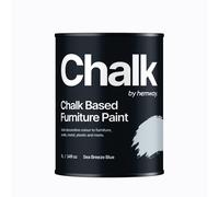 Smooth Chalky Finish Flat Matt Chalk Based Furniture Paint (Blues) Hemway Sea Breeze Blue 1L
