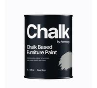 Hemway - Chalk Based Furniture Paint - Dove Grey 1 L | Chalky Matt Shabby Chic Finish for Interior & Exterior Home Decor | Quick Dry & All-in-one
