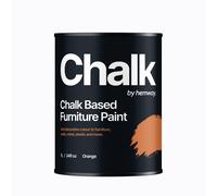 Smooth Chalky Finish Flat Matt Chalk Based Furniture Paint (Oranges) Hemway Orange 1L