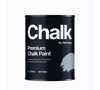 Smooth Chalky Finish Flat Matt Chalk Paint (Blues) Hemway Dark Skies 1L