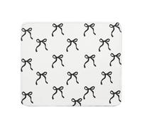 Smooth Cute Cushion with Bow-Knot Design - Non-Slip Mouse Pads for Desk | Computer Mouse Pad for Office Home Table Work Cubicle Vanity Wireless and Wired