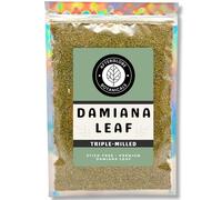 Smooth Damiana Leaf | Stick Free and Loose Leaf | Herbal Turnera Diffusa Infusion for Mood & Relaxation | Caffeine-Free Damiana Tea 50g
