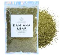 Smooth Damiana Loose Leaf | Stick Free | Herbal Turnera Diffusa Infusion for Mood & Relaxation | Caffeine-Free Damiana Tea 50g