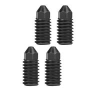 Smooth Drill Steel Nozzles Point 0.8mm Accurate Expulsion Heat Resistance Day Night 500℃ Clog Reduction Steel Nozzle