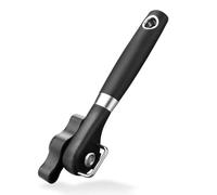 Smooth Edge Safety Cutter Manual Can Opener with Commercial Comfortable Crank Handle Heavy Duty Can Opener-Easy to Use (Side Cut Can Opener(Black))