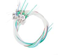 Smooth Edge String Replacement Set for Lyres Ensures Great Music Experience Across Various Models (19 Nylon Strings)