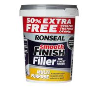 Smooth Finish Filler Multi-Purpose Ready Mixed 900g - Quick Drying Interior Repair for Plaster, Wood, Stone & Concrete