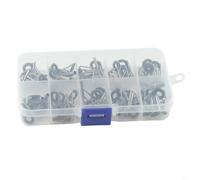 Smooth Finish Fishing Rod Tip Guides Complete Set of 50 Ceramics for Easy Use (New Style)