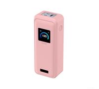 Smooth-Finish Silicone Case for Anker Power Bank 26250mAh 300W Supporting Visual Consistency and Tactile Reliability (Pink)