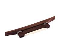 Smooth Flat Bottom Guitar Bridge Guitar Bridge Wood Bone Saddles for Resonance Easy to Installation Mandolin Parts