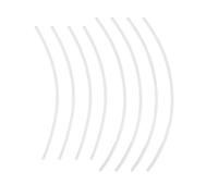 Smooth Flows PTFE Tube, 2.5mm X4mm, Compatible for 3D Printers High Temperatures Resistance Filaments Guide Tube