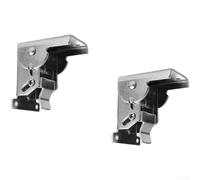 Smooth Folding For Furniture Hinge with 90 Degree Locking Feature and 180 Degree Full Extension Offering Stability and Resistant Treatment (F)
