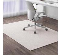 Smooth Glide Rectangular Mat For Floors(Beige,100x120cm)