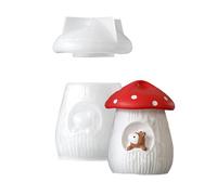 Smooth Interior Silicone Holder Mold for Glossy Finished Storage Jars Perfect Jewelry Holders and Displays Accessory Mold