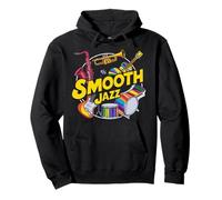 Smooth Jazz Instruments Music Fun Concert Pullover Hoodie
