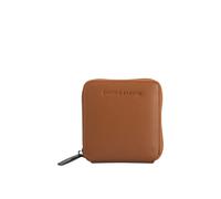 Smooth Leather Square Zip Purse Smith And Canova Tan One Size