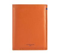 Smooth Leather Zipped Coin Purse, Brown, L 10 x H 13 cm, MARTIN