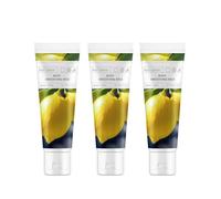 Smooth Lemon Body Butter, Body Moisturiser for Women, Fast Absorbing Whipped Moisturizer With Herbal Citrus Scent, Natural Skin Care Gentle Soothing, For Velvety Skin Texture (3, 100g)