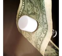 Smooth Magic Tricks The New Pocket Trick Chapstick Thru Dollar Close-up Street Illusions Penetration Magic Gimmicks Mentalism Props