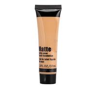 Smooth Makeup Base Face Liquid Foundation, Liquid Makeup Base Natural Coverage for Whitening Moisturizing, Matte Wear Concealer Sun Block Cream 37ml(6#)