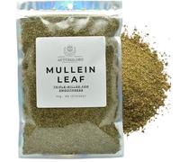 Smooth Mullein Leaf Tea - Stick-Free, Triple-Milled Dried Loose Leaf | 100% Natural Caffeine-Free Herbal Tea