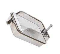 Smooth-outside Puss Litter Box Poop Bag Storage High Edges For Splatter Prevention Detachable Pan Indoor Portable