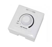 Smooth Panel Mounting Dimmer 0 To 10V 5A 2000W LED Light Control Knob Dimmer Switches For Car Boats Truck Installation Flicker Without Lighting Control